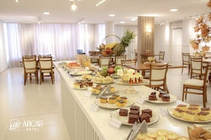 Colazione a buffet inclusa, servita tutte le mattine
