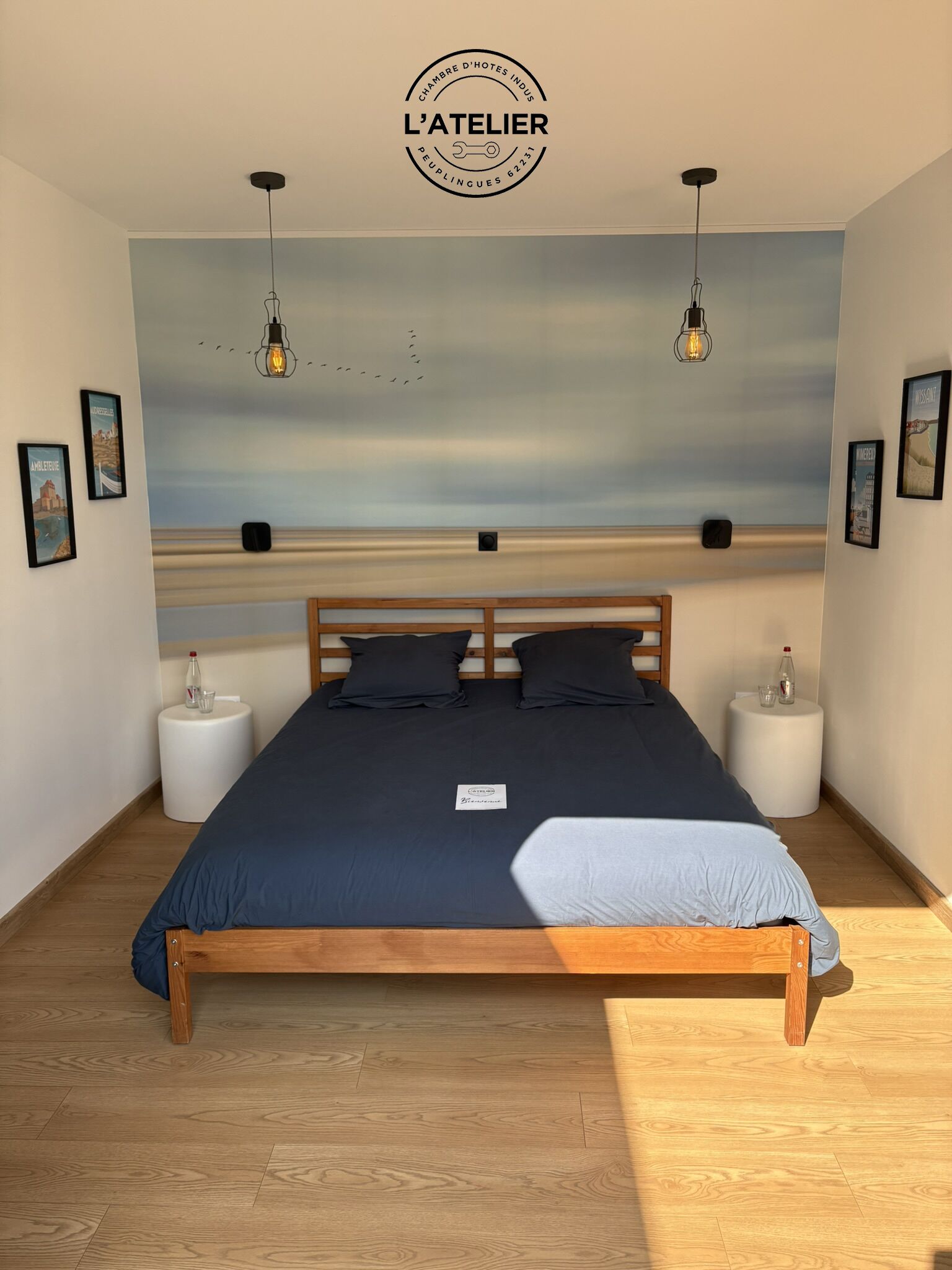 1 chambre, bureau, fer et planche à repasser, Wi-Fi gratuit
