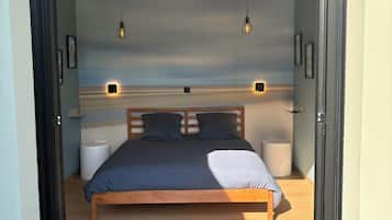 1 slaapkamer, een bureau, een strijkplank/strijkijzer, gratis wifi