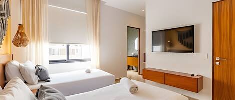 1 bedroom, iron/ironing board, Internet, bed sheets