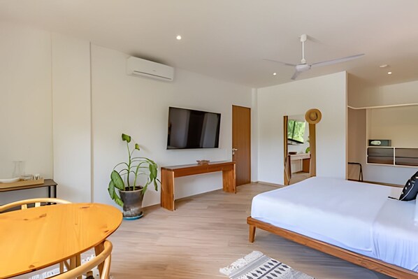 1 sovrum, strykjärn/strykbräda, internet och sängkläder