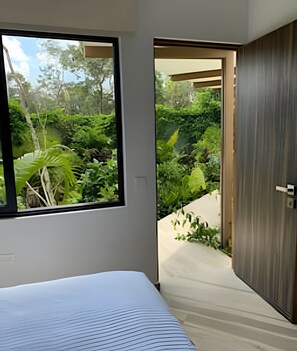 1 bedroom, iron/ironing board, internet, bed sheets - Well Equipped Lock- Off Studio 102 East (Tulum)