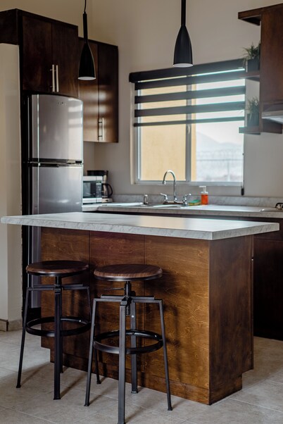 Cozy 2-bedroom villa in Ensenada with mountain views, 15 mins downtown & Valle G