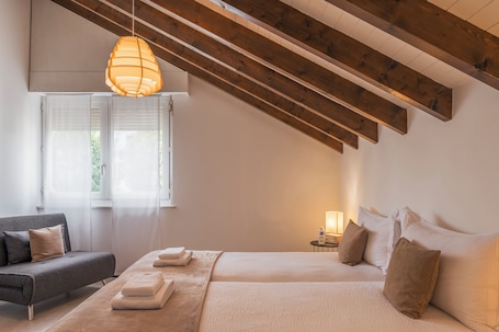 Classic Double Room | Hypo-allergenic bedding, desk, laptop workspace, free WiFi. Amanthos Living Nyon (Self Check In)
