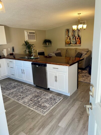 Take a holiday in Holladay at “The Station”. Charming 1-bed room with AC, WiFi 