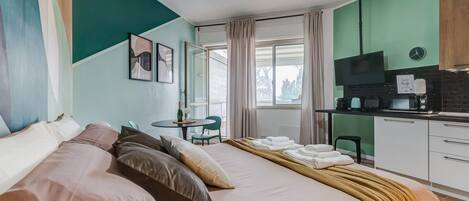 1 Schlafzimmer, Bügeleisen/Bügelbrett, WLAN, Bettwäsche