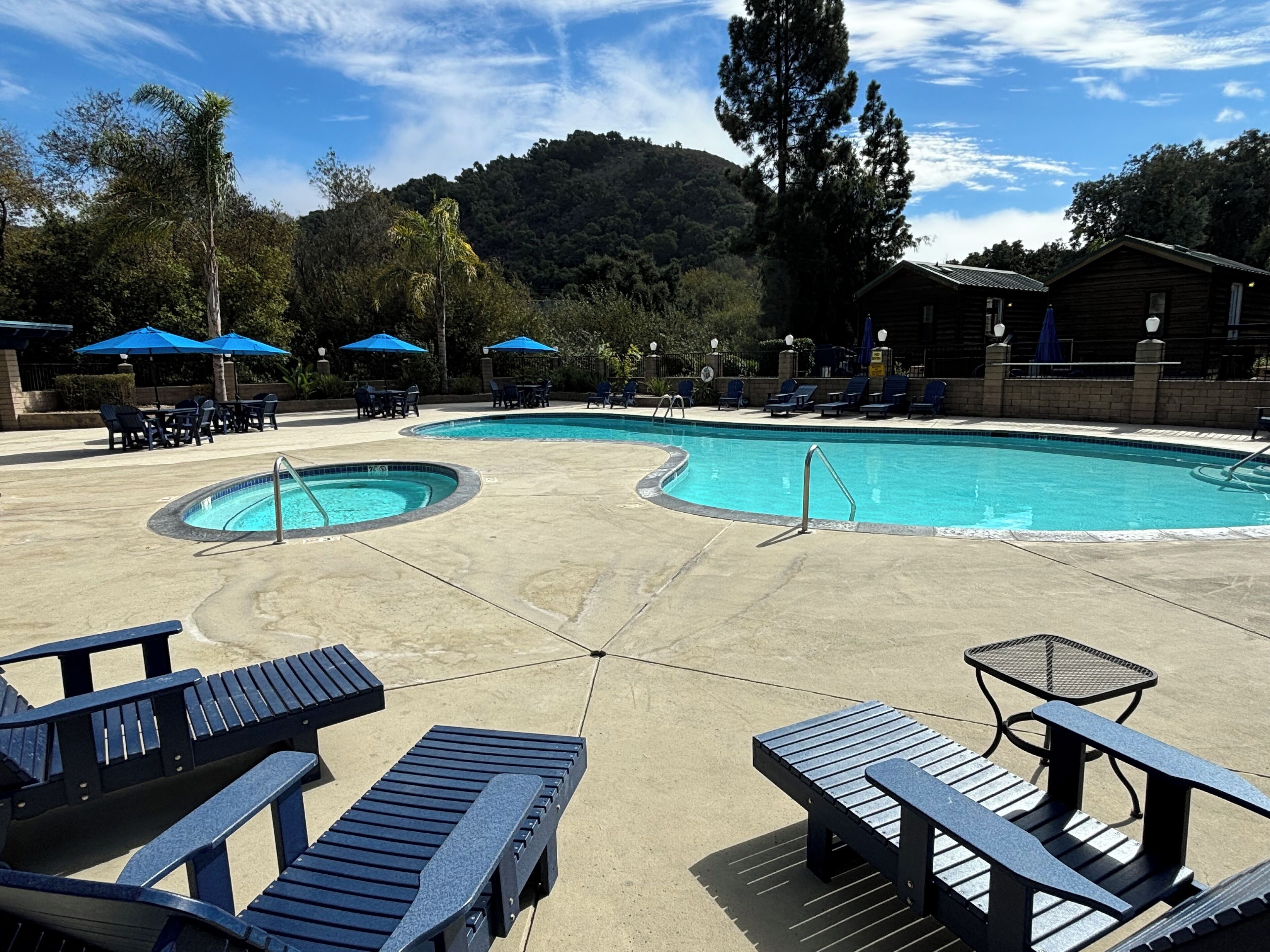 Alberca al aire libre 