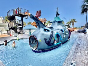 A heated pool - 1br oceanfront pools lazy river (Myrtle Beach)