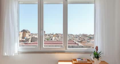 Comfort Room with Cathedral View - Shared Bathroom