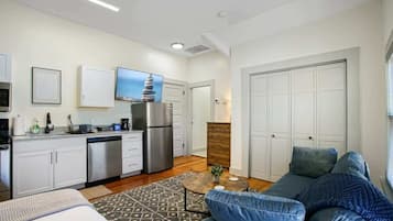 Smart-tv en een kantoor