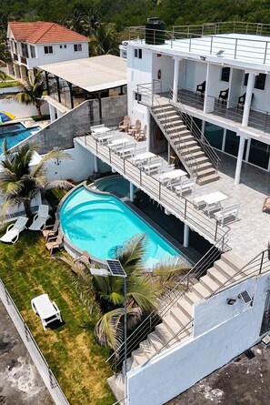 Façade de l’hébergement