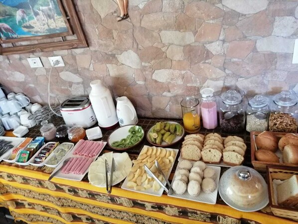 Petit déjeuner continental compris tous les jours