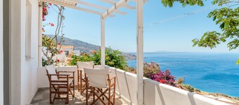 'KNA Studio A' with Sea View, Wi-Fi and Air Conditioning