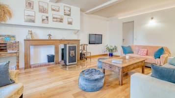 Televisie en een tafeltennistafel