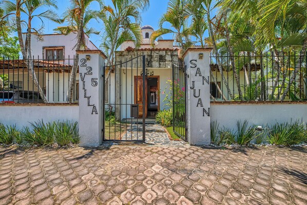 Fassade der Unterkunft