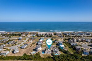 Exterior - Coastal Distancing: Oceanside, Private Pool, Hot Tub, Close to Beach (Nags Head)