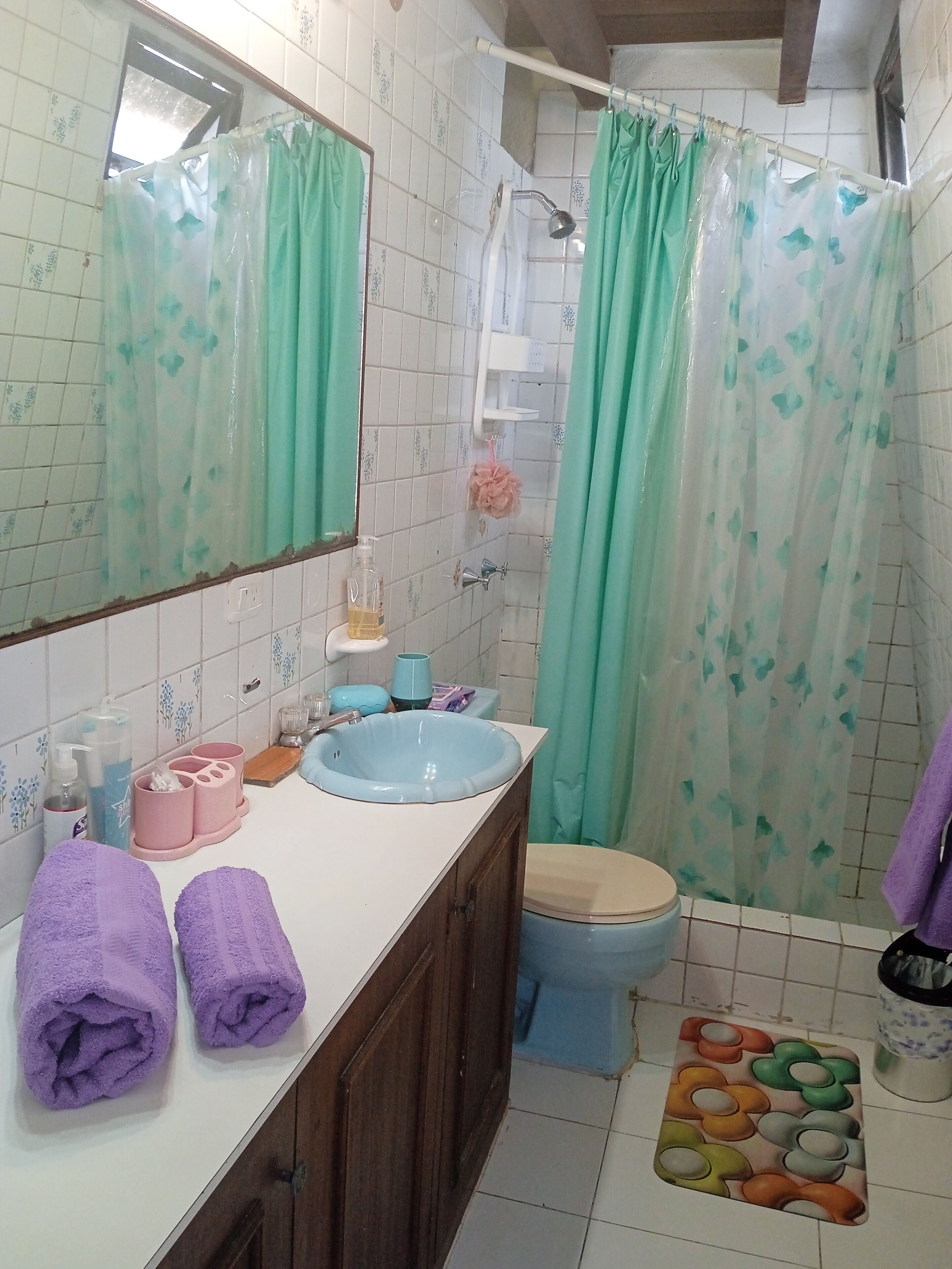 ジェットバス、ヘアドライヤー、タオル、石鹸