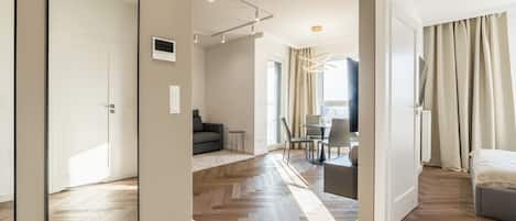 1 bedroom, iron/ironing board, bed sheets