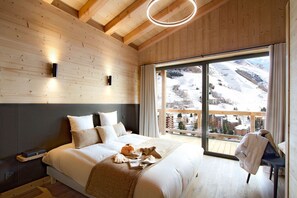 6 bedrooms, travel cot, free WiFi, bed sheets - À 500m des pistes | Bain à remous et sauna privés (Les Deux Alpes)