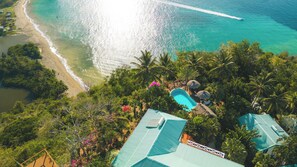 Outdoor pool - Amazing mountain top home with stunning views! (Marigot Bay)