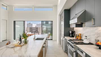 Villa, 7 Bedrooms | Private kitchen | Full-sized fridge, microwave, oven, stovetop