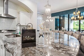 Dining - The Small World Castle | Marvelous 8BR Castle with Luxurious Large Pool (Kissimmee)