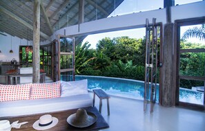 Luxury House, Garden View | Living area - Quinta do Brasil Trancoso (Porto Seguro)