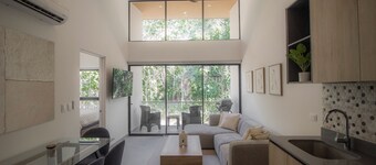 2-bedroom condo in Blue Zone with direct beach access.