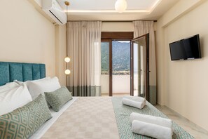 3 soverom, strykejern/-brett, reiseseng for barn og wi-fi (inkludert)