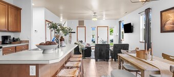 3 bedroom, 2 bath with fire pit and game room