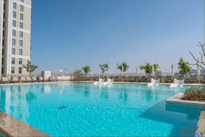 Pool - Upgraded 2BR In Dubai Hills (Dubai)