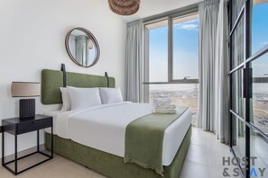 2 bedrooms, iron/ironing board, WiFi, bed sheets - Elegant 2BR In Collective 2 (Dubai)