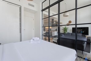 1 Schlafzimmer, Bügeleisen/Bügelbrett, WLAN, Bettwäsche