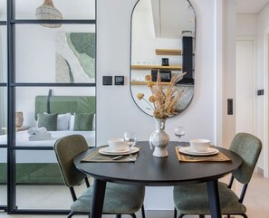 Dining - Serene 1BR Getaway In Collective (Dubai)