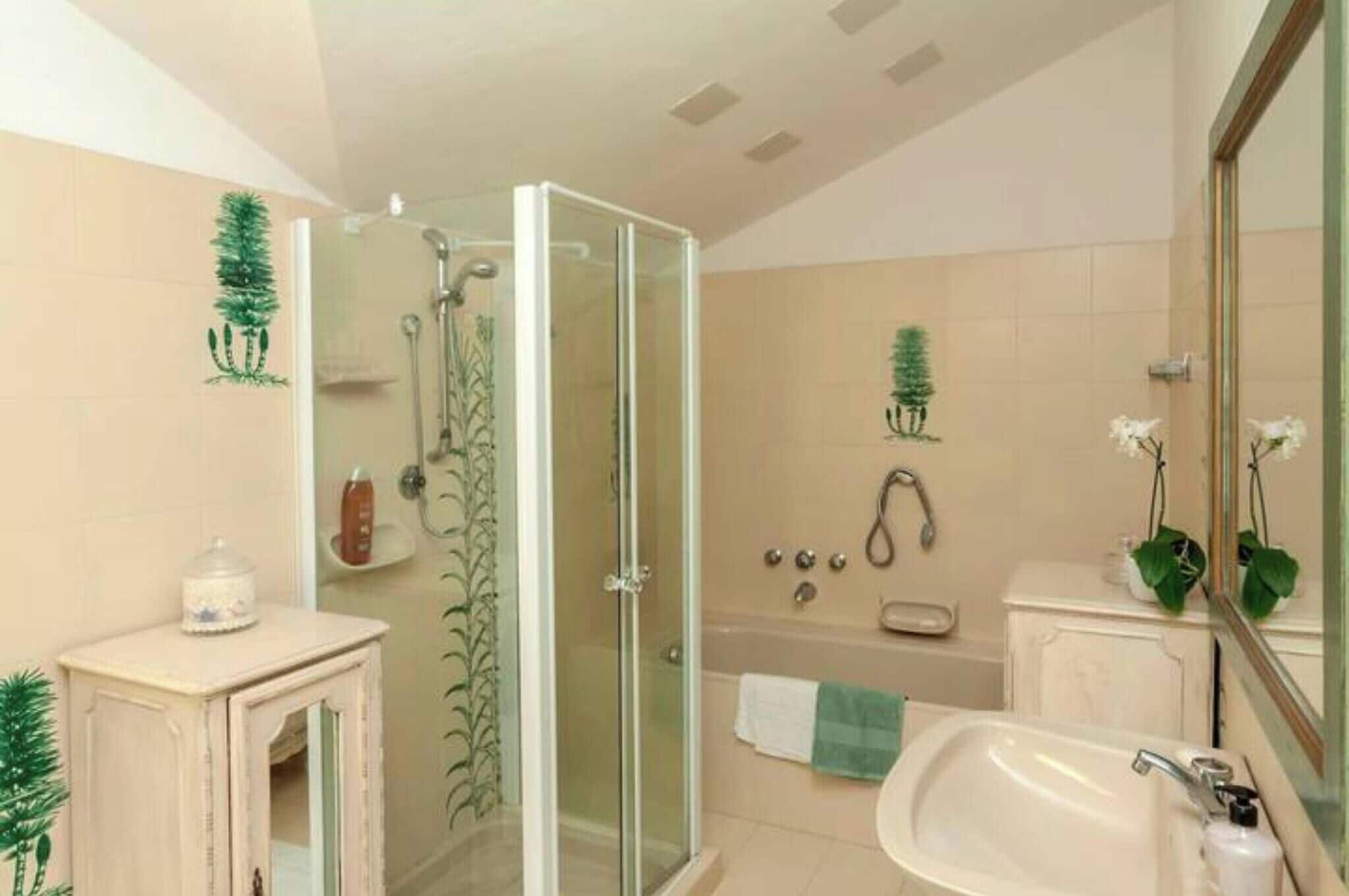 Villa, 2 chambres, accessible aux personnes à mobilité réduite, fumeurs | Salle de bain