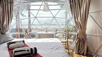 豪華客房, 海灘景觀 | 1 間臥室、免費無線上網
