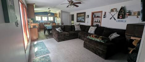 智能電視、壁爐、電子遊戲、DVD 播放機