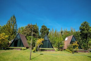 Majoituspaikan julkisivu