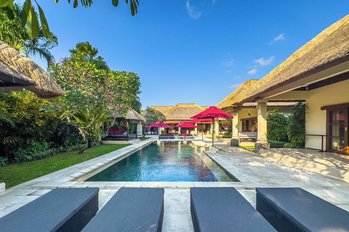 Villa Alam Seminyak | Pemandangan taman