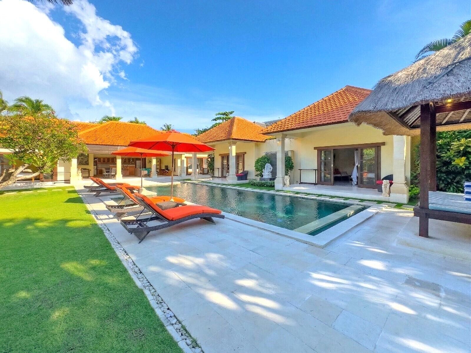 Villa | Façade de l’hébergement 