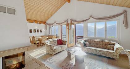 Family Penthouse with view of the Swiss Alps