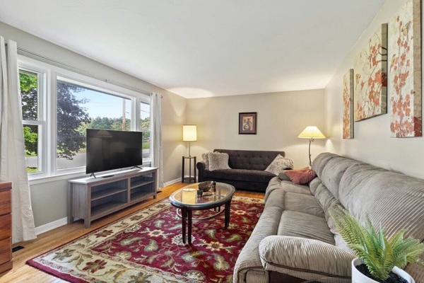 Bright living room for the whole family to enjoy