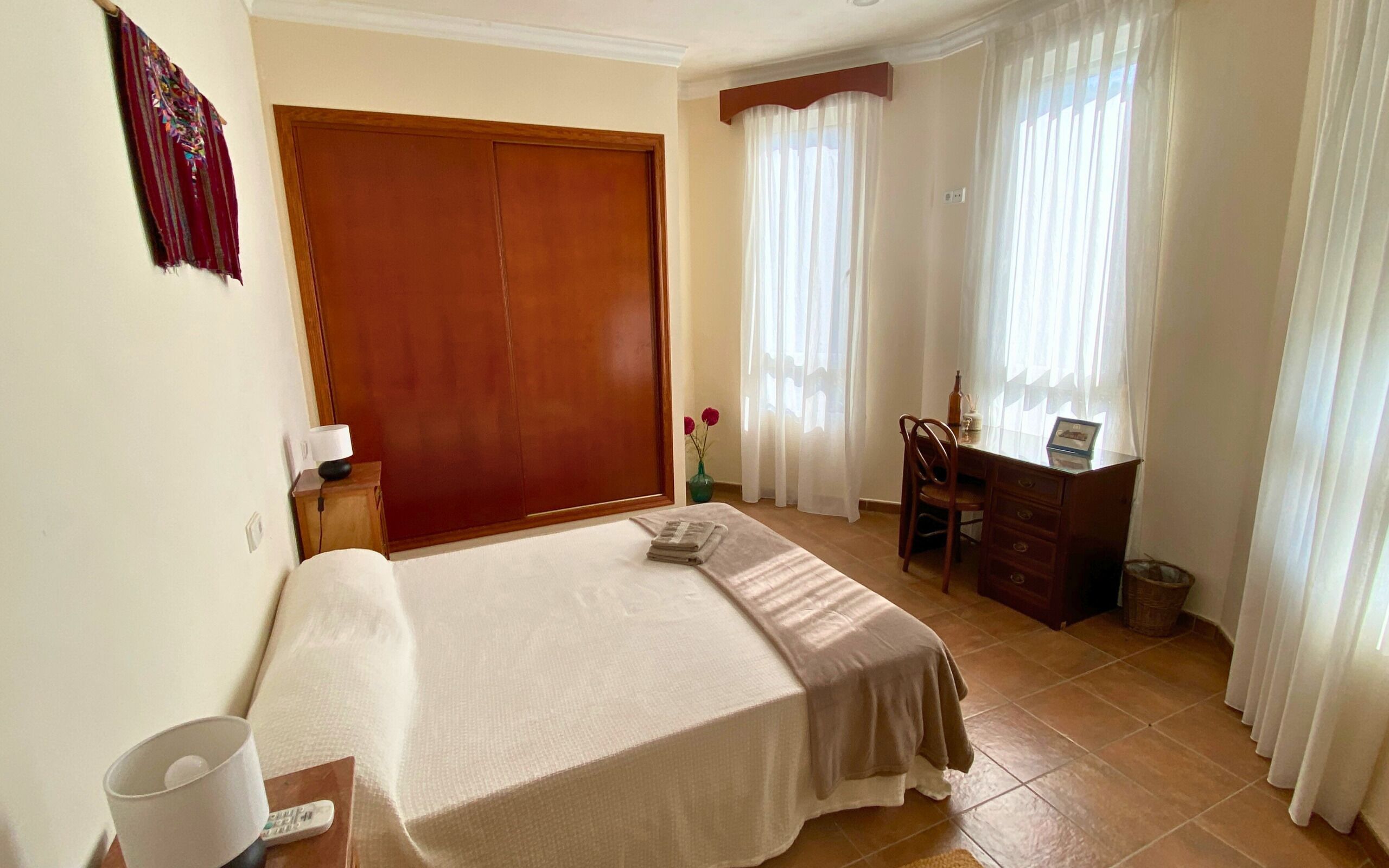 Kamer, 1 slaapkamer, roken, privézwembad | 1 slaapkamer