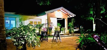 Fachada de la propiedad