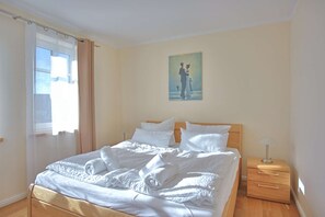 1 bedroom, WiFi, bed sheets - Strandvilla Börgerende - Holiday apartment 4 (Börgerende)
