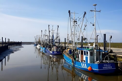 Appartement « Wurster Nordseeküste » avec balcon et Wi-Fi
