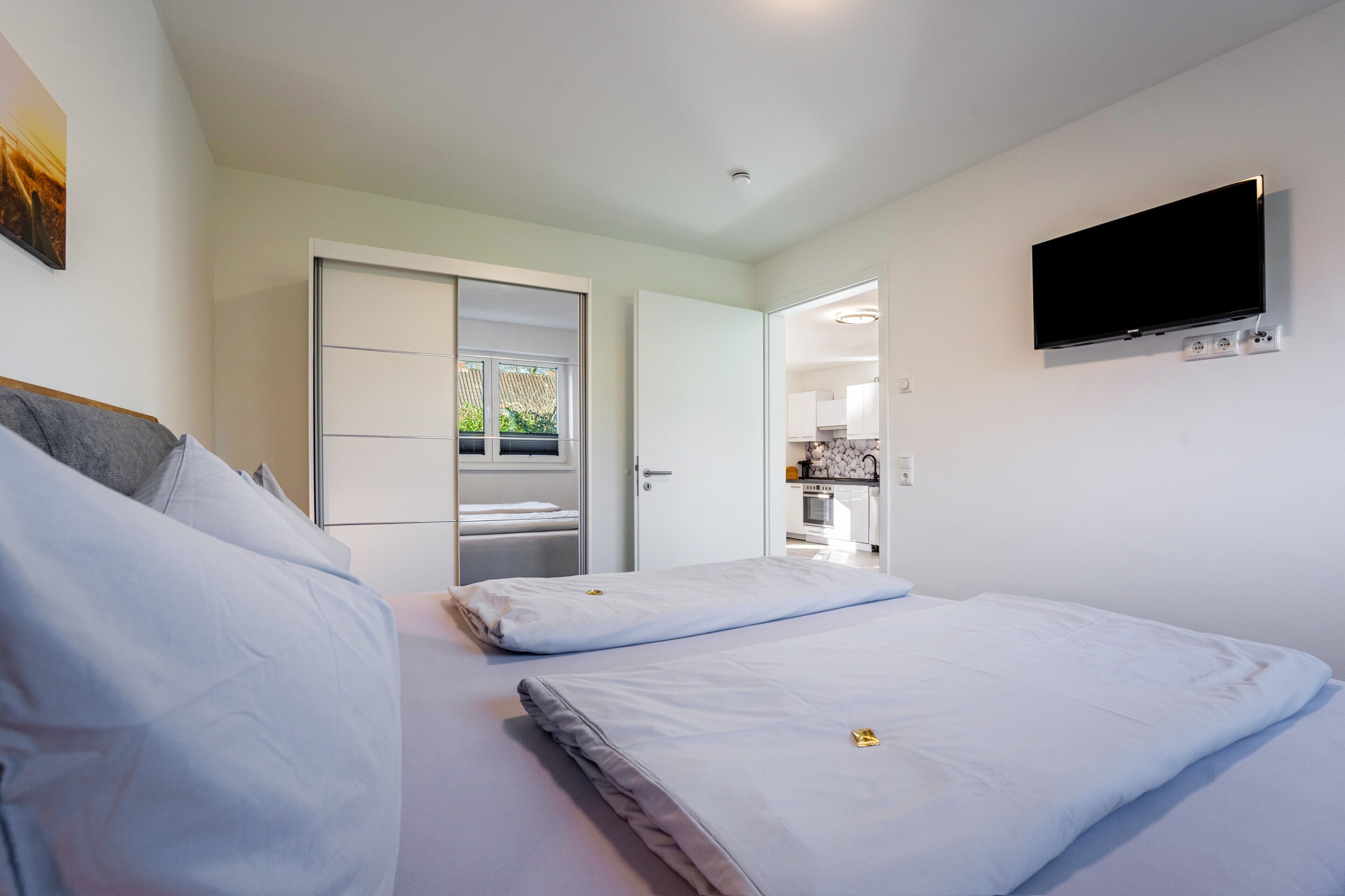 1 Schlafzimmer, kostenloses WLAN, Bettwäsche, Rollstuhlgeeignet