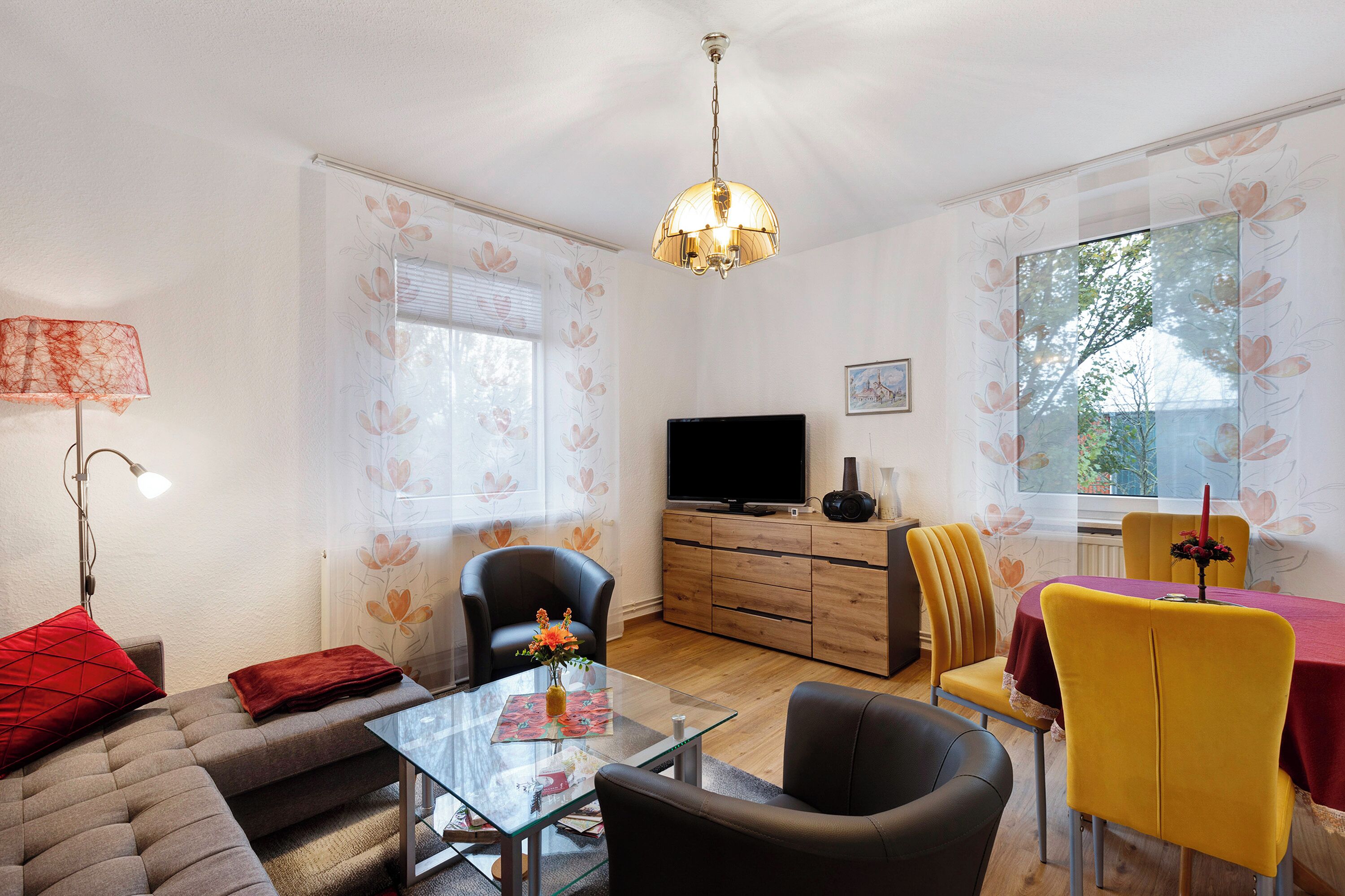 Televisie en een stereo