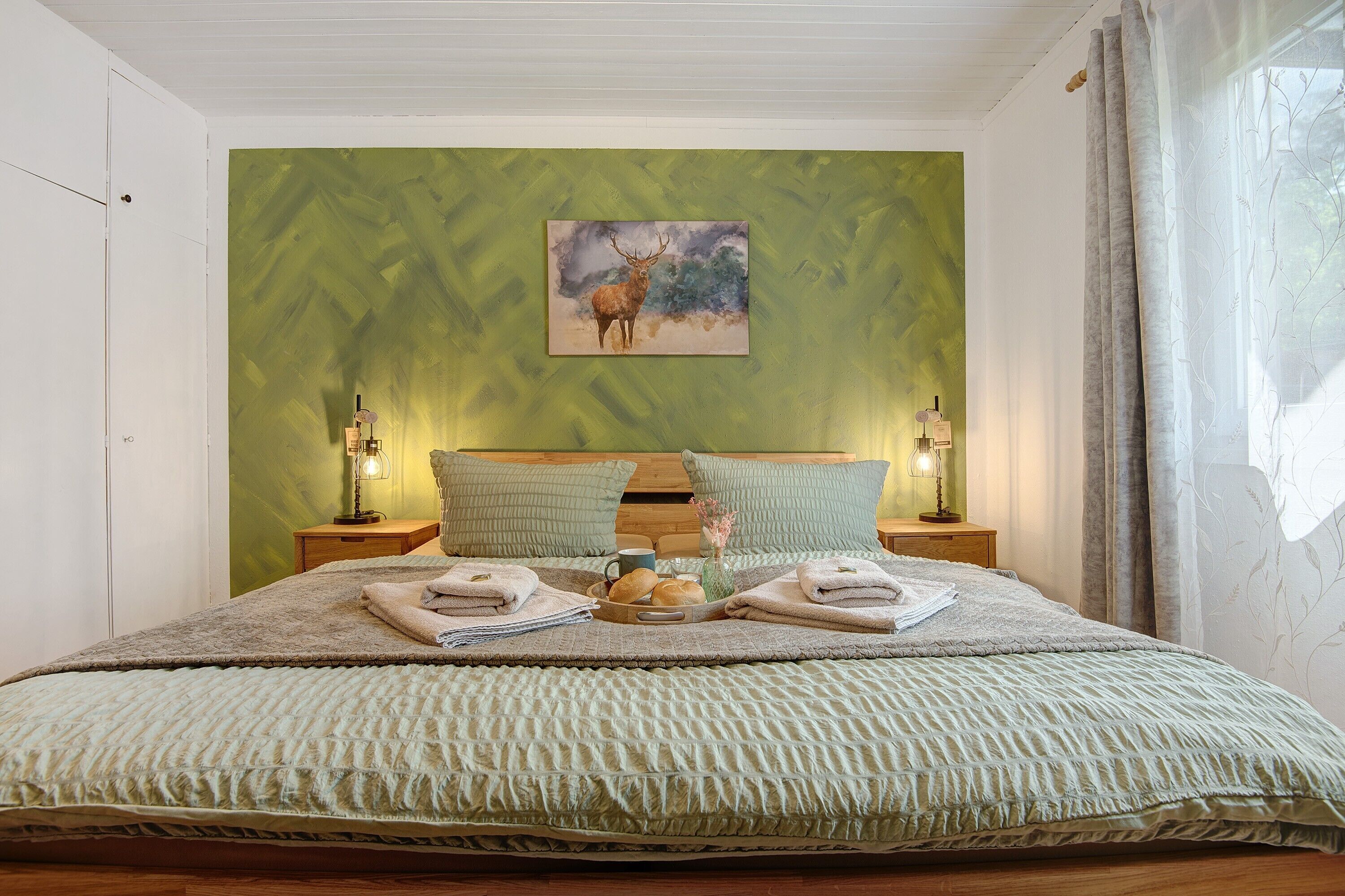 2 habitaciones, wifi gratis y ropa de cama 