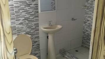 Classic House, Poolside | Bathroom | Shower